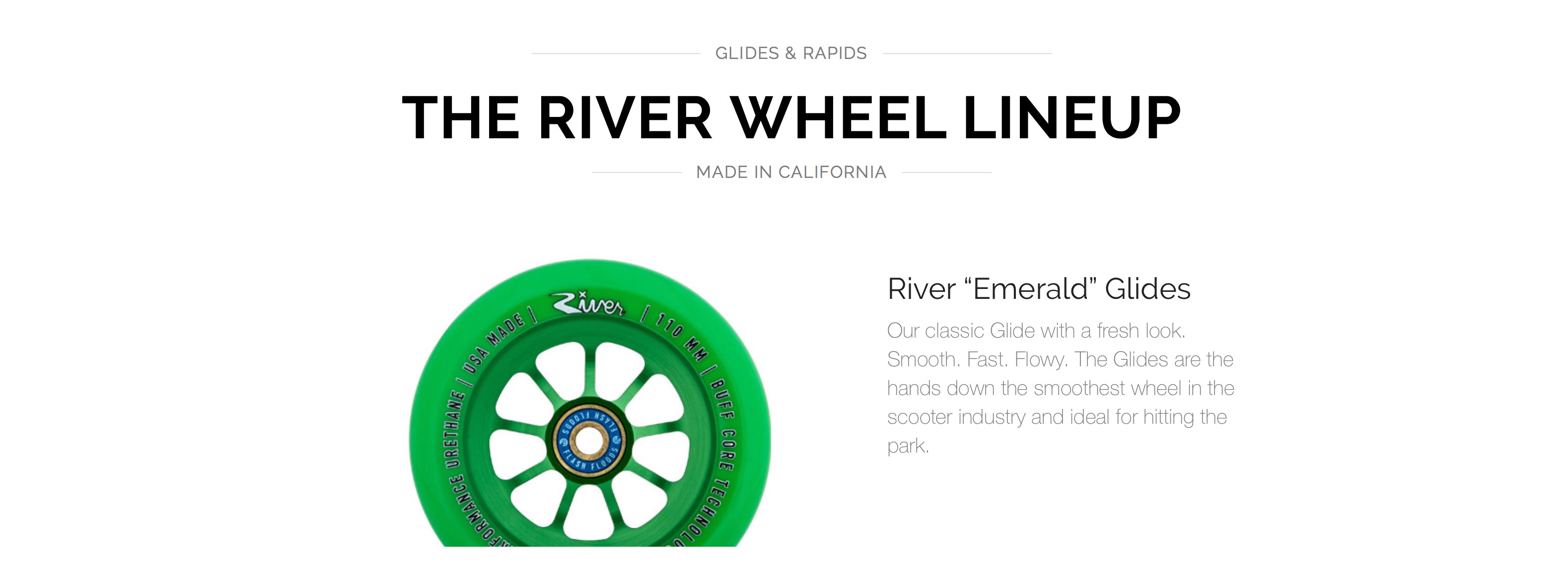 river wheel scooters
